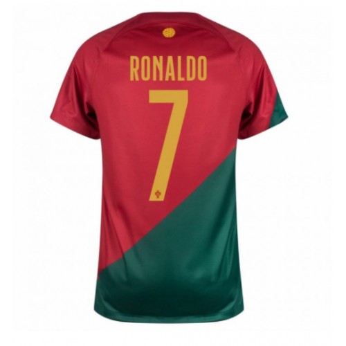 Portugal Cristiano Ronaldo #7 Domaci Dres SP 2022 Kratak Rukavima